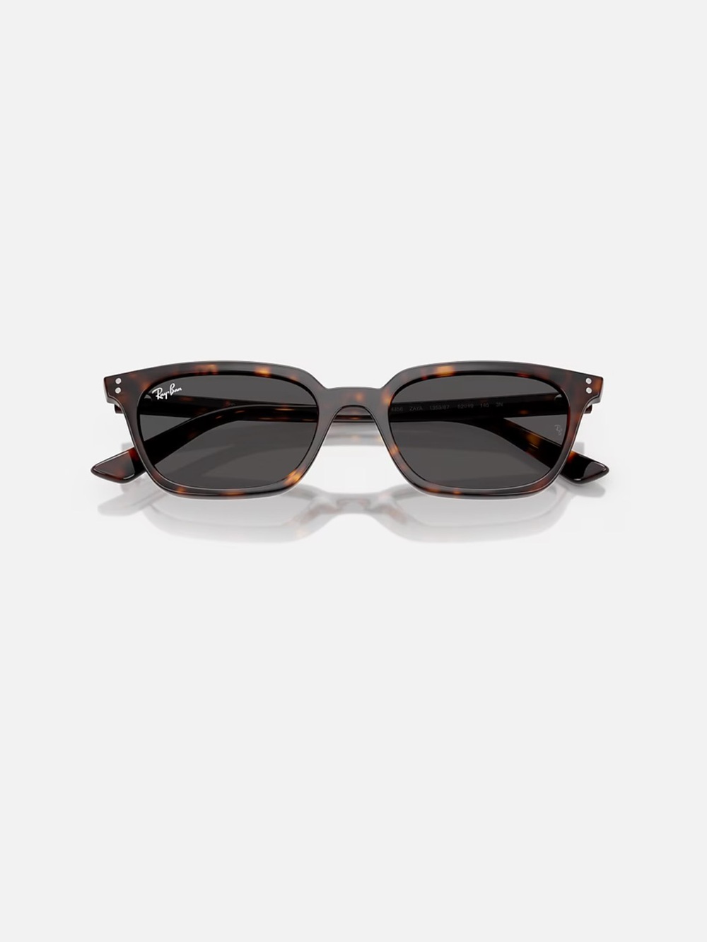 Ray-Ban Zaya Bio-Based Sunglasses - Frame: Polished Havana, Lenses: Dark Grey - Picture 5 of 9